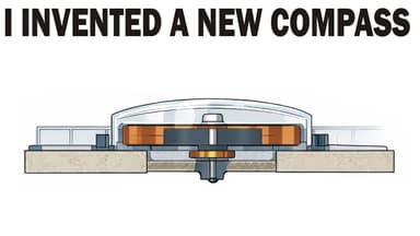 The first really new compass since 1936 - I invented a new type of compass